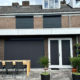 Heroal Somfy Solar screen en twee Heroal Mini-E rolluiken met Somfy Solar bediening