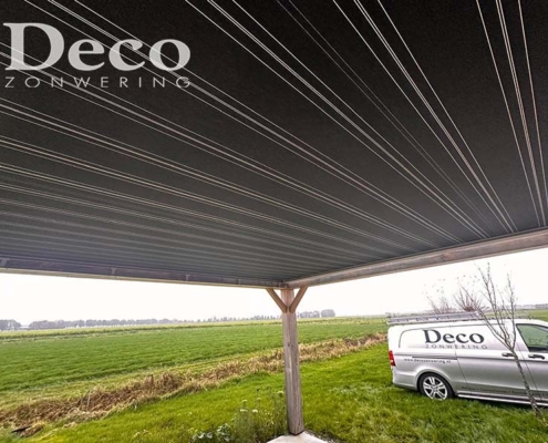 Deco Zonwering plaatst Stobag Arnex verandazonwering in Hernen