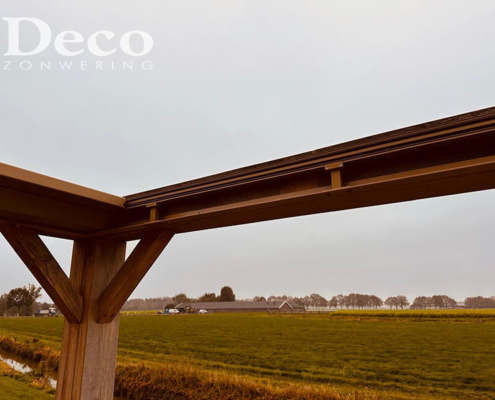 Deco Zonwering plaatst Stobag Arnex verandazonwering in Hernen