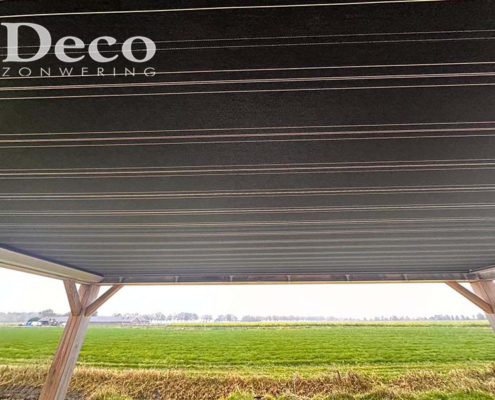 Deco Zonwering plaatst Stobag Arnex verandazonwering in Hernen