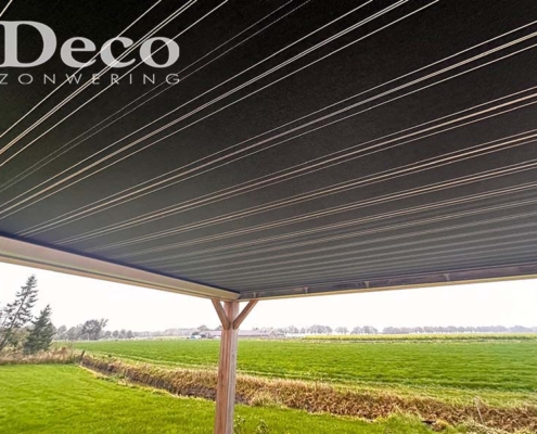 Deco Zonwering plaatst Stobag Arnex verandazonwering in Hernen