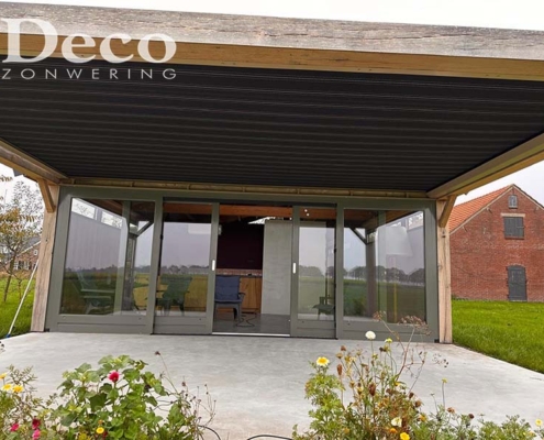 Deco Zonwering plaatst Stobag Arnex verandazonwering in Hernen